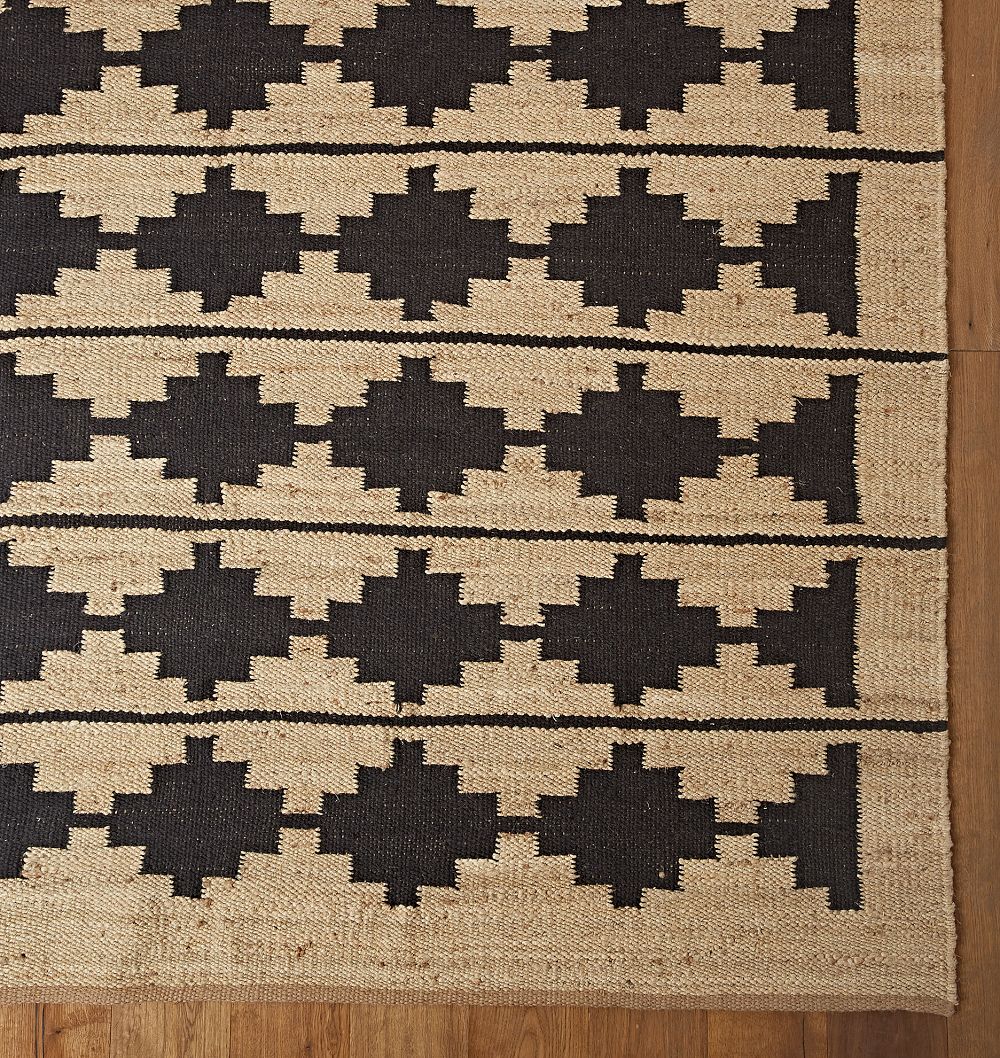Bowen Jute & Wool Flatweave Rug by Rejuvenation