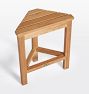 Devin Teak Corner Shower Bench