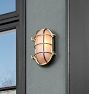 Seabeck Oval-Caged Bulkhead Sconce