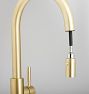 Corsano Stick Handle Pull Down Kitchen Faucet