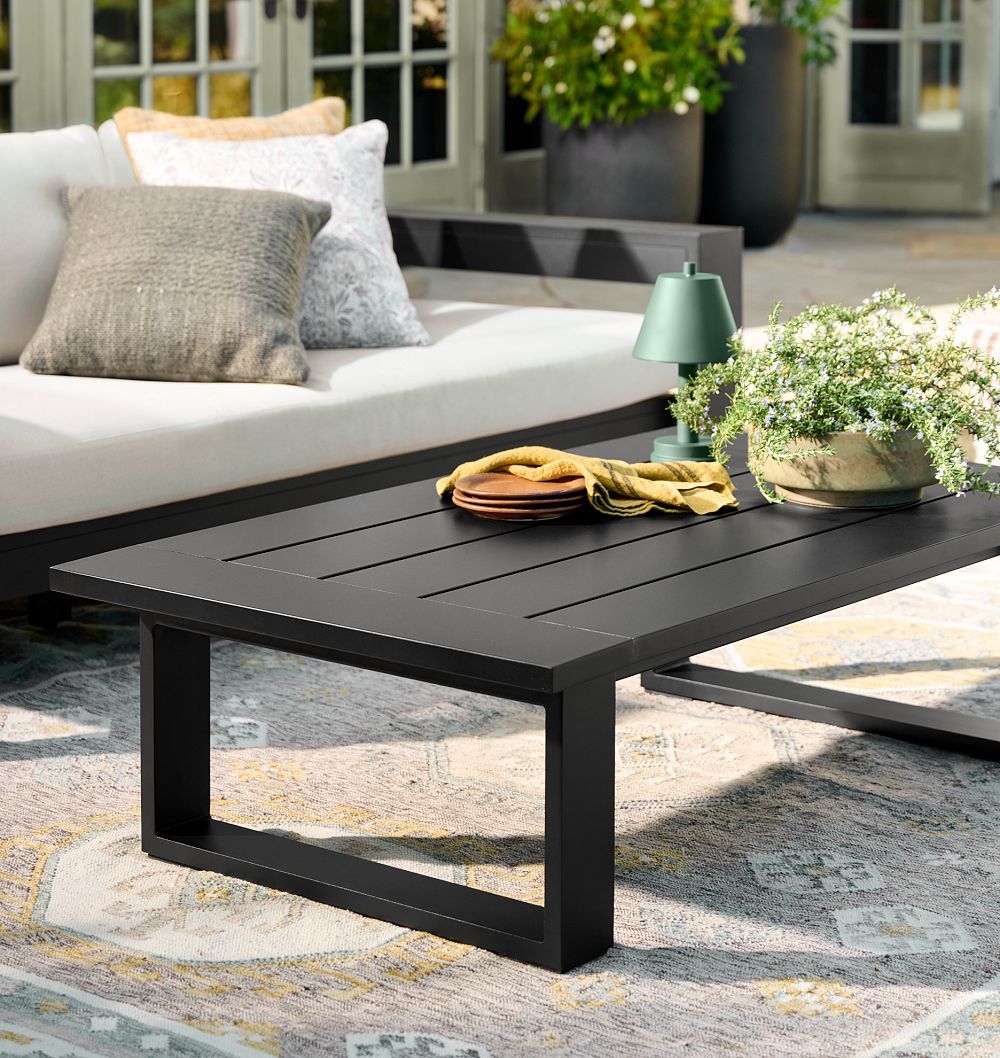 Polson Metal Outdoor Coffee Table by Rejuvenation