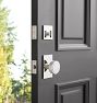 Trask Rectangular Interior Door Hardware Tube Latch Set With Knob