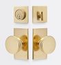 Tumalo Single Cylinder Square Deadbolt