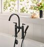 Blair Lever Handle Deck Mounted Tub Filler With Handshower