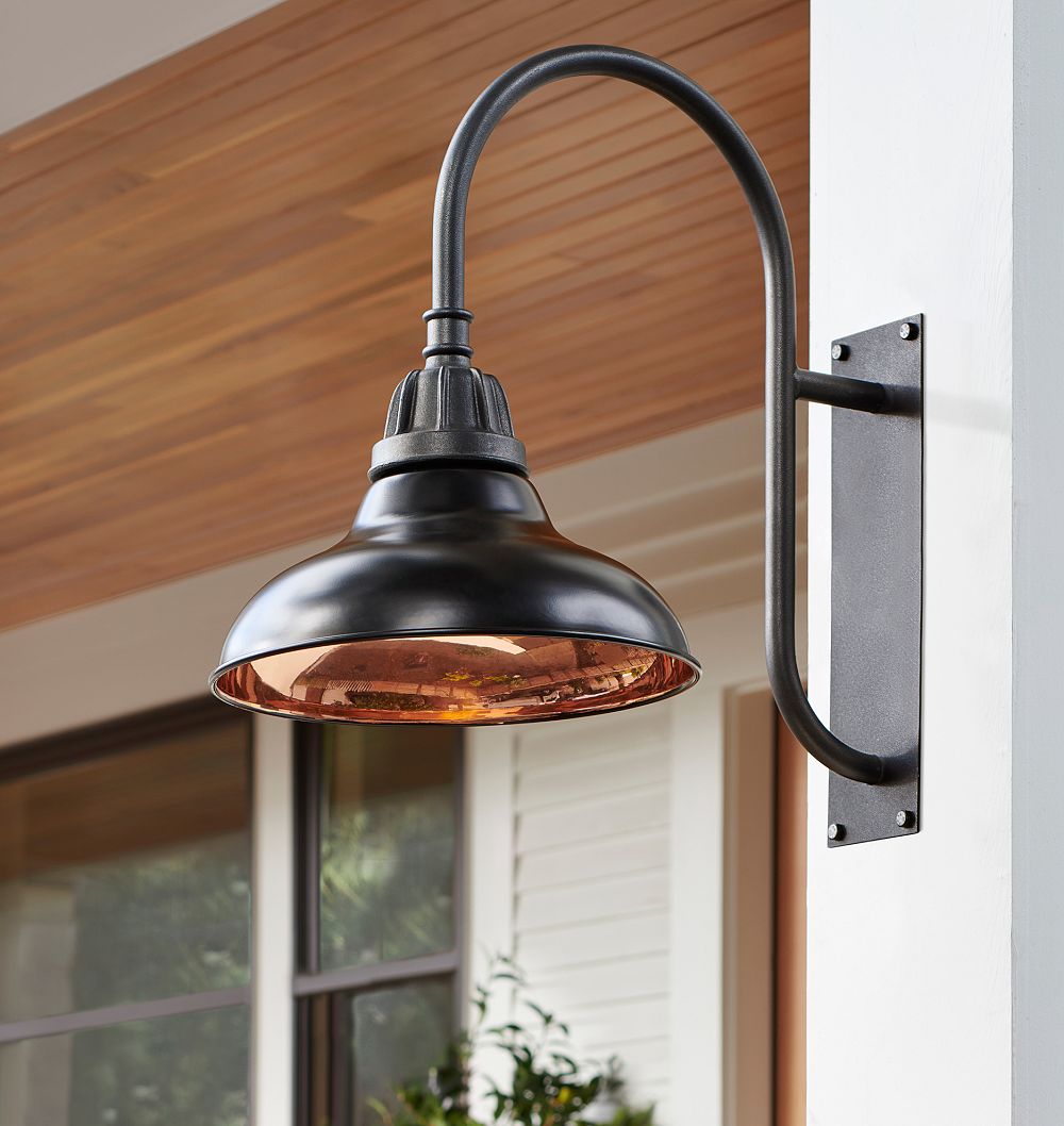 Carson Shepherd's Hook Sconce by Rejuvenation