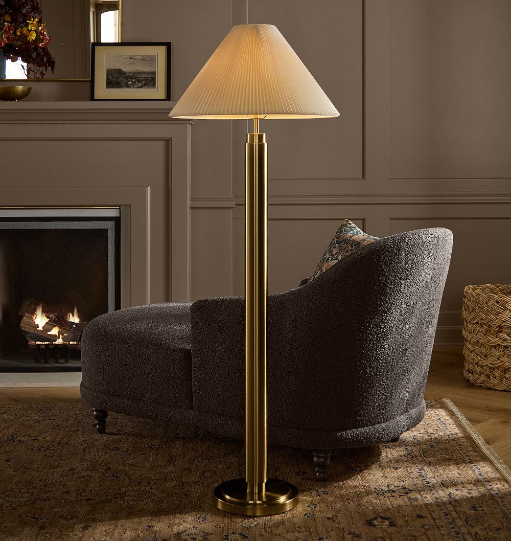 Barden Cylinder Floor Lamp by Rejuvenation