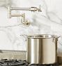 Blair Cross Handle Wall Mount Pot Filler