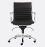 Dirk Low Back Swivel Office Armchair