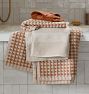 Dotted Terry Hydrocotton Organic Towel, Set of 4