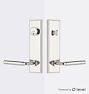 Lachlan Lever Exterior Door Hardware Tube Latch Set