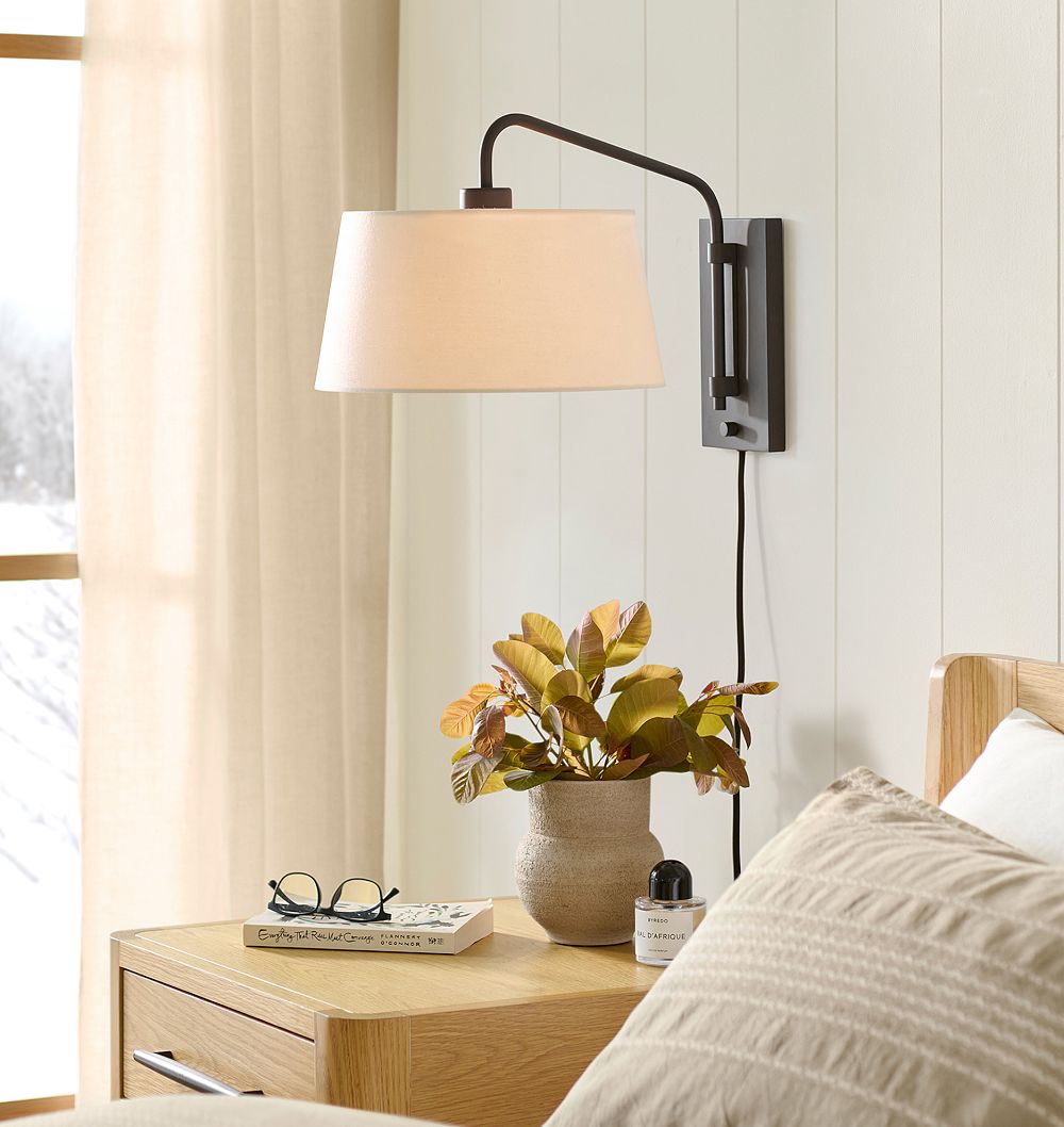 Farley Swing-Arm Sconce by Rejuvenation