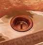 Kahlo Rose Gold Single Kitchen Sink &amp; Drain