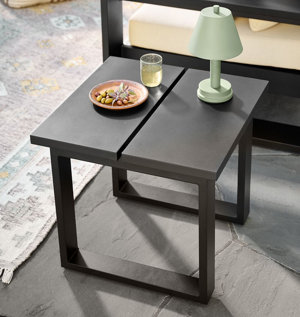 Polson Metal Outdoor Side Table by Rejuvenation