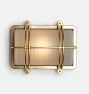 Seabeck 10" Rectangle-Caged Bulkhead Sconce