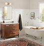 Warrenton Walnut Single Vanity - Undrilled and No Marble