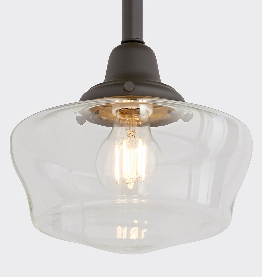 Rose City 3-1/4" Fitter Rod Pendant by Rejuvenation