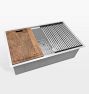 Veniso Stainless Steel Single Workstation Kitchen Sink