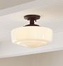 Eastmoreland 6" Fitter Semi-Flush Mount