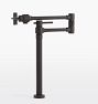 West Slope Cross Handle Deck Mount Pot Filler