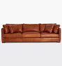Wrenton Leather Sofa, 72-108"
