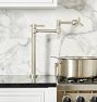 Blair Cross Handle Deck Mount Pot Filler