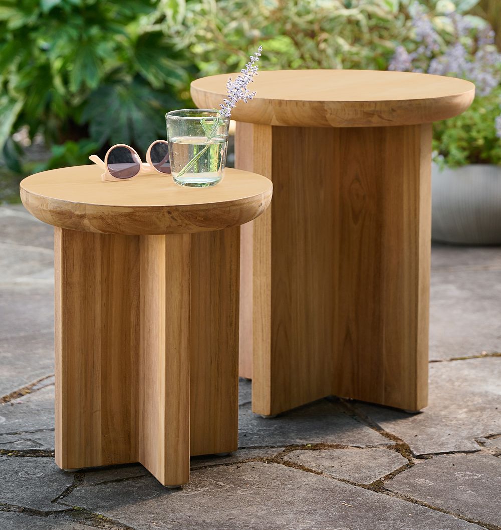 Mesa Indoor/Outdoor Side Table by Rejuvenation