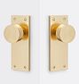 Tabor Square Knob Tube Latch Interior Door Set