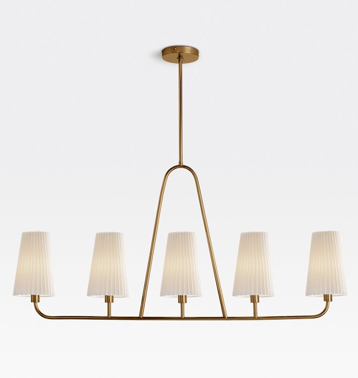 Ansel 5-Light Linear Pendant | Rejuvenation