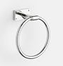 Wren Towel Ring - Polished Nickel