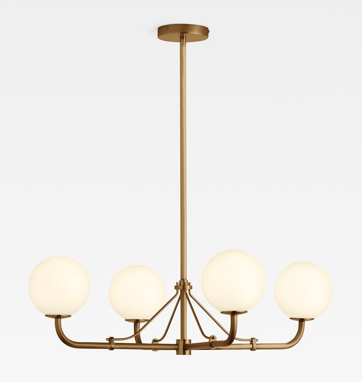 Irving 4-Light Chandelier | Rejuvenation