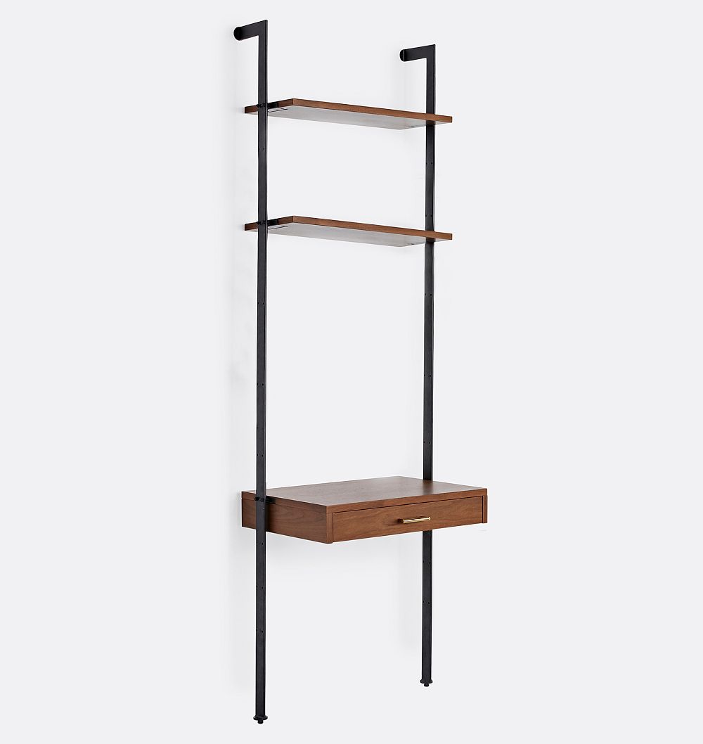 Holgate 96" Rail Single Modular Floating Desk by Rejuvenation