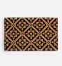 Constance Coir Doormat, 22" x 36" - Natural and Black
