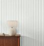 Oliver Heather Simple Stripe York Wallpaper, Roll - Green