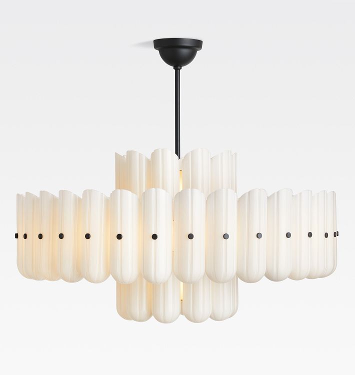 Roll & Hill Lorna LED Double Tier Chandelier, 46