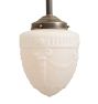 Pendant with Vintage Pressed Glass Classical Revival Shade