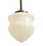 Pendant with Vintage Pressed Glass Classical Revival Shade