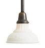 Pendant with Vintage Pressed Glass Shade