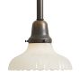 Pendant with Vintage Scalloped Shade