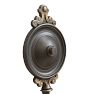 Vintage Colonial Revival Wall Sconce with Curved Motifs