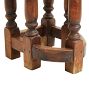 Vintage Traditional 17th Century 5 Leg Cantors Stool