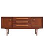 Vintage Mid Century Modern Teak Credenza