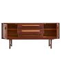 Vintage Mid Century Modern Teak Credenza