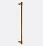 Open Box: Ladd Appliance Pull (18") - Heritage Brass
