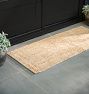 Two-Tone Handspun Jute Doormat