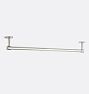 Undermount Laundry Rod, 12"-60" - Polished Nickel
