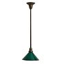 Vintage Pendant A&V Green Shade