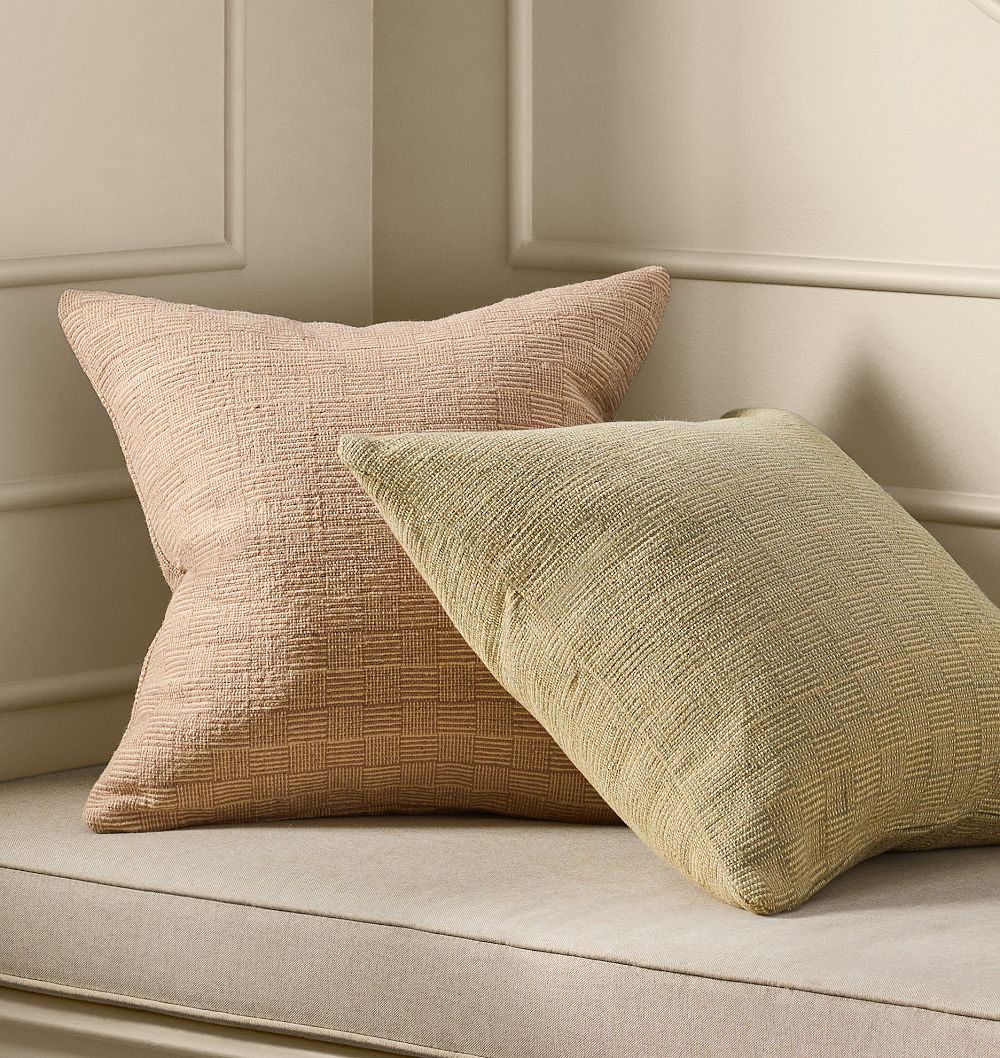 Bedford Woven Pillow Cover by Rejuvenation