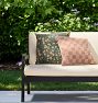 Woven Checkered Outdoor Pillow