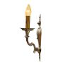 Vintage Classical Revival 2-Candle Sconce