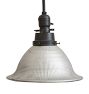 Vintage Industrial Pendant with Mirror Shade